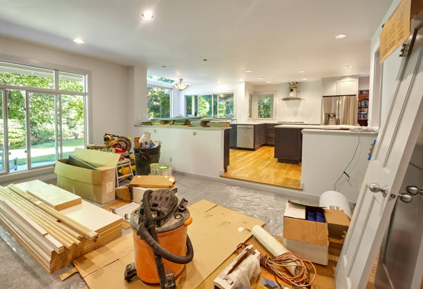 Professional Kitchen Island Installation technician working in Princeton, MN